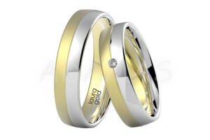 Pridané do zoznamu, Svadobné obrúčky zlaté AUOL000086, cena <span class="woocommerce-Price-amount amount"><bdi>2069,00&nbsp;<span class="woocommerce-Price-currencySymbol">&euro;</span></bdi></span>.