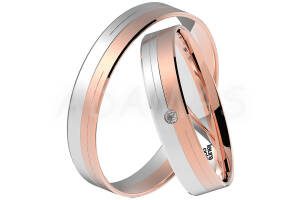 Pridané do zoznamu, Svadobné obrúčky zlaté AUOL000007, cena <span class="woocommerce-Price-amount amount"><bdi>1507,00&nbsp;<span class="woocommerce-Price-currencySymbol">&euro;</span></bdi></span>.