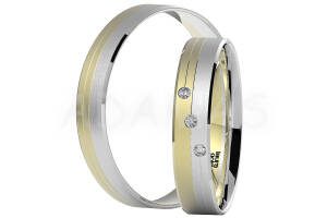 Pridané do zoznamu, Svadobné obrúčky zlaté AUOL000006, cena <span class="woocommerce-Price-amount amount"><bdi>1413,00&nbsp;<span class="woocommerce-Price-currencySymbol">&euro;</span></bdi></span>.