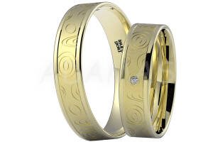 Pridané do zoznamu, Svadobné obrúčky zlaté AUOL000002, cena <span class="woocommerce-Price-amount amount"><bdi>1624,00&nbsp;<span class="woocommerce-Price-currencySymbol">&euro;</span></bdi></span>.