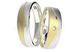 Svadobné obrúčky zlaté AUOL000051