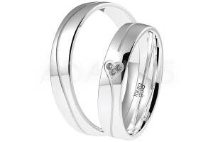 Pridané do zoznamu, Svadobné obrúčky zlaté AUOL000057, cena <span class="woocommerce-Price-amount amount"><bdi>1580,00&nbsp;<span class="woocommerce-Price-currencySymbol">&euro;</span></bdi></span>.