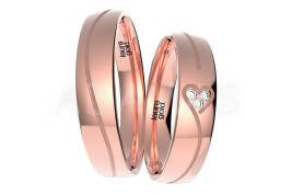 Svadobné obrúčky zlaté AUOL000058