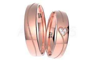 Pridané do zoznamu, Svadobné obrúčky zlaté AUOL000058, cena <span class="woocommerce-Price-amount amount"><bdi>1580,00&nbsp;<span class="woocommerce-Price-currencySymbol">&euro;</span></bdi></span>.