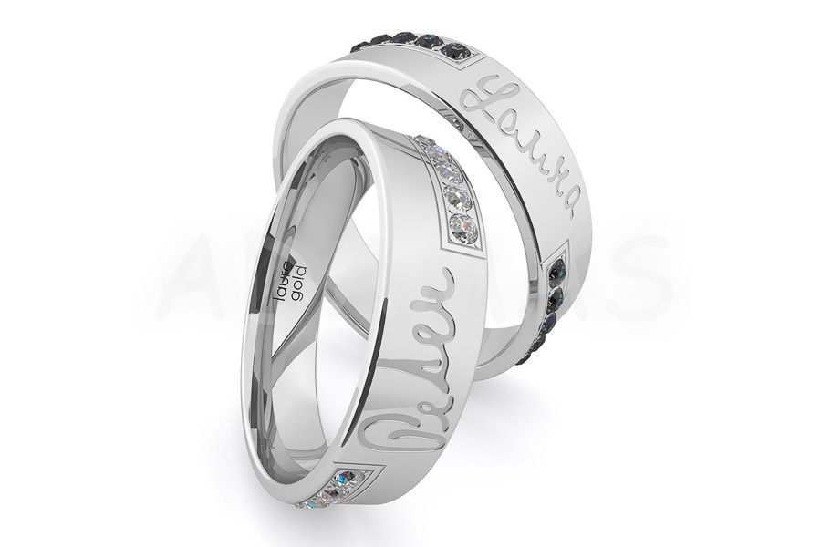 Svadobné obrúčky zlaté AUOL000029