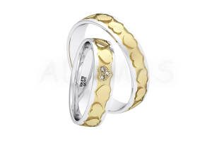 Pridané do zoznamu, Svadobné obrúčky zlaté AUOL000078, cena <span class="woocommerce-Price-amount amount"><bdi>2146,00&nbsp;<span class="woocommerce-Price-currencySymbol">&euro;</span></bdi></span>.