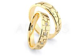 Svadobné obrúčky zlaté AUOL000072