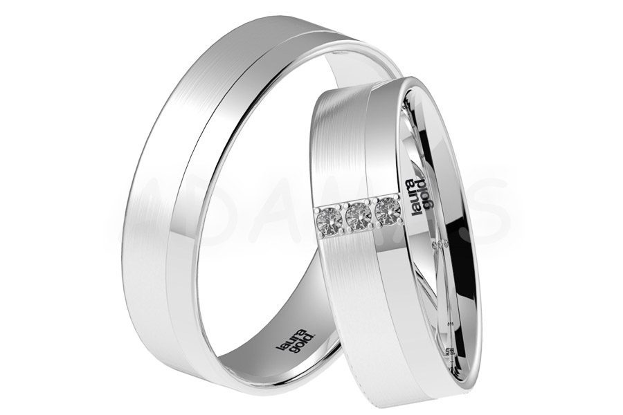 Svadobné obrúčky zlaté AUOL000107