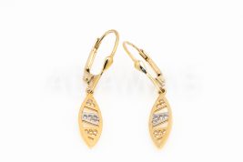 Visiace náušnice zlaté AUNAUV000077