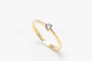 Pridané do zoznamu, Dámsky prsteň zlatý AUPD000501, cena <span class="woocommerce-Price-amount amount"><bdi>270,00&nbsp;<span class="woocommerce-Price-currencySymbol">&euro;</span></bdi></span>.