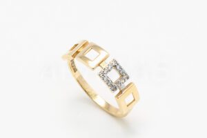 Pridané do zoznamu, Dámsky prsteň zlatý AUPD000601, cena <span class="woocommerce-Price-amount amount"><bdi>315,00&nbsp;<span class="woocommerce-Price-currencySymbol">&euro;</span></bdi></span>.