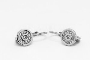 Pridané do zoznamu, Patentové náušnice zlaté AUNAUP000181, cena <span class="woocommerce-Price-amount amount"><bdi>342,00&nbsp;<span class="woocommerce-Price-currencySymbol">&euro;</span></bdi></span>.