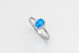 Dámsky prsteň strieborný AGPD000590