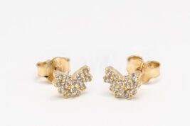 Napichovacie náušnice zlaté AUNAUN000196