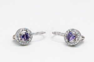 Pridané do zoznamu, Patentové náušnice strieborné AGNAUP000197, cena <span class="woocommerce-Price-amount amount"><bdi>27,00&nbsp;<span class="woocommerce-Price-currencySymbol">&euro;</span></bdi></span>.