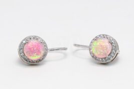 Patentové náušnice strieborné AGNAUP000201