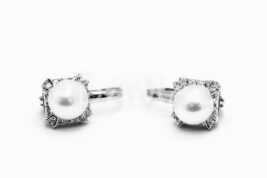 Patentové náušnice strieborné AGNAUP000207