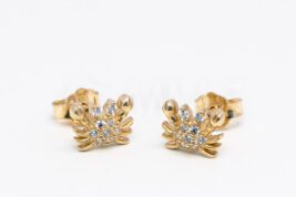 Napichovacie náušnice zlaté AUNAUN000204