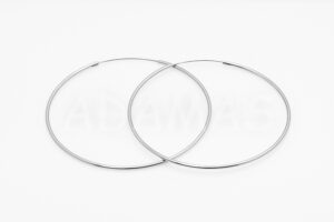 Pridané do zoznamu, Kruhové náušnice strieborné AGNAUK000219, cena <span class="woocommerce-Price-amount amount"><bdi>40,00&nbsp;<span class="woocommerce-Price-currencySymbol">&euro;</span></bdi></span>.