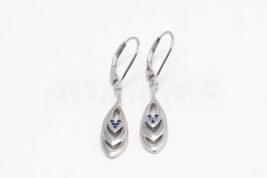 Visiace náušnice strieborné AGNAUV000098