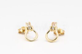 Napichovacie náušnice zlaté AUNAUN000215