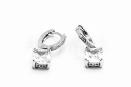 Kruhové náušnice strieborné AGNAUK000259