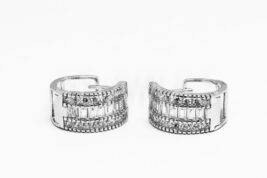 Kruhové náušnice strieborné AGNAUK000283