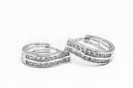 Kruhové náušnice strieborné AGNAUK000285