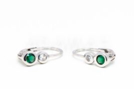 Patentové náušnice strieborné AGNAUP000248