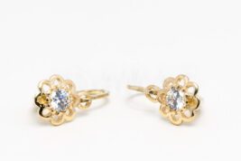 Detské náušnice zlaté AUNAUD000274