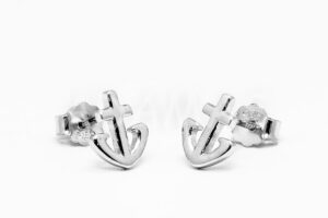 Pridané do zoznamu, Napichovacie náušnice strieborné AGNAUN000586, cena <span class="woocommerce-Price-amount amount"><bdi>16,00&nbsp;<span class="woocommerce-Price-currencySymbol">&euro;</span></bdi></span>.