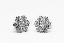 Balónikové náušnice strieborné AGNAUB000120