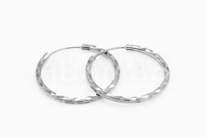 Pridané do zoznamu, Kruhové náušnice strieborné AGNAUK000304, cena <span class="woocommerce-Price-amount amount"><bdi>29,00&nbsp;<span class="woocommerce-Price-currencySymbol">&euro;</span></bdi></span>.