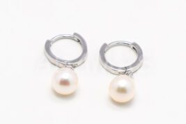 Kruhové náušnice strieborné AGNAUK000329