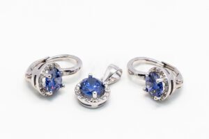 Pridané do zoznamu, Strieborná súprava AGSU000178, cena <span class="woocommerce-Price-amount amount"><bdi>60,00&nbsp;<span class="woocommerce-Price-currencySymbol">&euro;</span></bdi></span>.