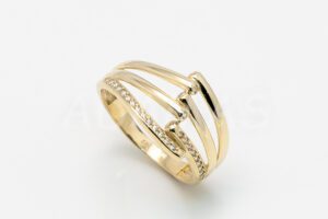 Pridané do zoznamu, Dámsky prsteň zlatý AUPD000953, cena <span class="woocommerce-Price-amount amount"><bdi>441,00&nbsp;<span class="woocommerce-Price-currencySymbol">&euro;</span></bdi></span>.