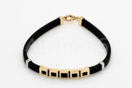 Pánsky náramok zlatý AUNARP000097