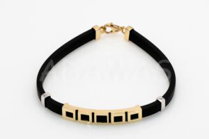 Pridané do zoznamu, Pánsky náramok zlatý AUNARP000097, cena <span class="woocommerce-Price-amount amount"><bdi>972,00&nbsp;<span class="woocommerce-Price-currencySymbol">&euro;</span></bdi></span>.