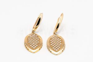 Pridané do zoznamu, Visiace náušnice zlaté AUNAUV000125, cena <span class="woocommerce-Price-amount amount"><bdi>738,00&nbsp;<span class="woocommerce-Price-currencySymbol">&euro;</span></bdi></span>.