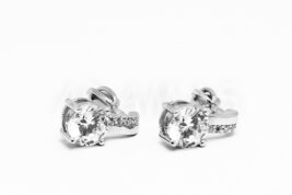 Balónikové náušnice strieborné AGNAUB000133