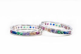 Kruhové náušnice strieborné AGNAUK000340