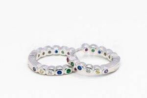 Pridané do zoznamu, Kruhové náušnice strieborné AGNAUK000339, cena <span class="woocommerce-Price-amount amount"><bdi>23,00&nbsp;<span class="woocommerce-Price-currencySymbol">&euro;</span></bdi></span>.