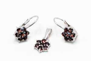 Pridané do zoznamu, Strieborná súprava AGSU000189, cena <span class="woocommerce-Price-amount amount"><bdi>110,00&nbsp;<span class="woocommerce-Price-currencySymbol">&euro;</span></bdi></span>.