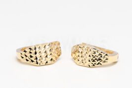 Náušnice s anglickým patentom zlaté AUNAUA000232