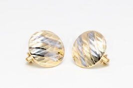 Náušnice s anglickým patentom zlaté AUNAUA000233