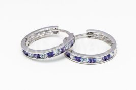 Kruhové náušnice zlaté AUNAUK000239