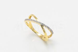 Pridané do zoznamu, Dámsky prsteň zlatý AUPD001007, cena <span class="woocommerce-Price-amount amount"><bdi>405,00&nbsp;<span class="woocommerce-Price-currencySymbol">&euro;</span></bdi></span>.