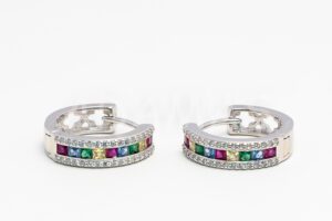 Pridané do zoznamu, Kruhové náušnice strieborné AGNAUK000406, cena <span class="woocommerce-Price-amount amount"><bdi>63,00&nbsp;<span class="woocommerce-Price-currencySymbol">&euro;</span></bdi></span>.