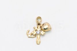 Dámsky prívesok zlatý AUPRD000672