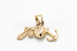 Pridané do zoznamu, Dámsky prívesok zlatý AUPRD000678, cena <span class="woocommerce-Price-amount amount"><bdi>162,00&nbsp;<span class="woocommerce-Price-currencySymbol">&euro;</span></bdi></span>.